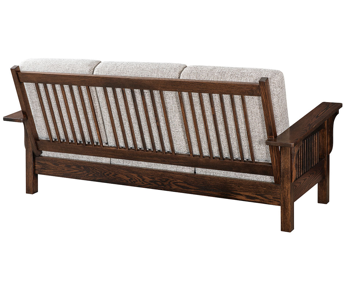 Leah - Amish Handcrafted Sofa - QUICK-SHIP