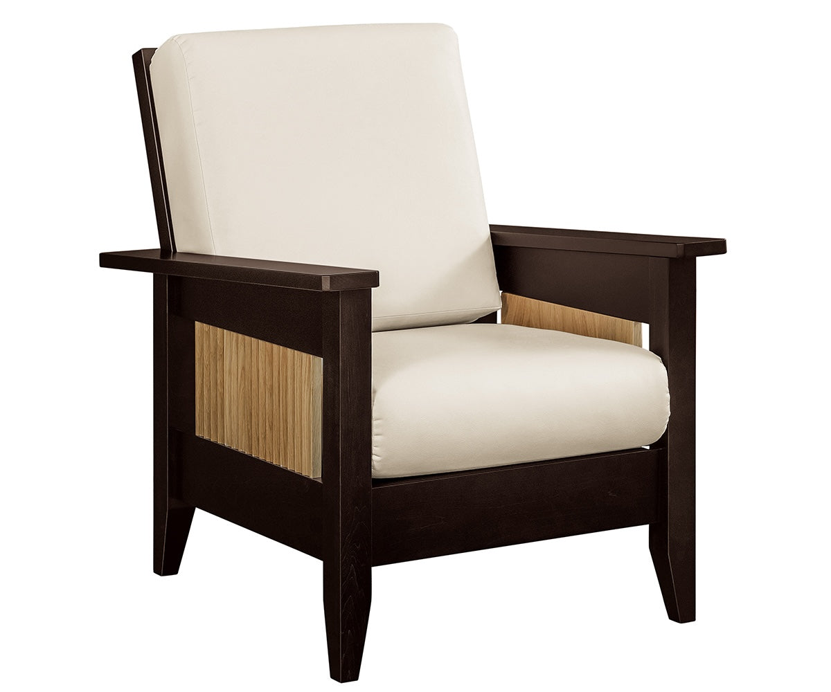 Sofi - Amish Handcrafted Upholstered Living Room Chair (Ottoman Available)