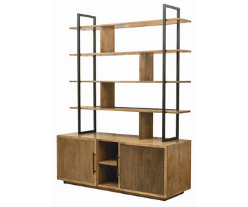 Elwood - Amish Solid Wood 60" Bookcase
