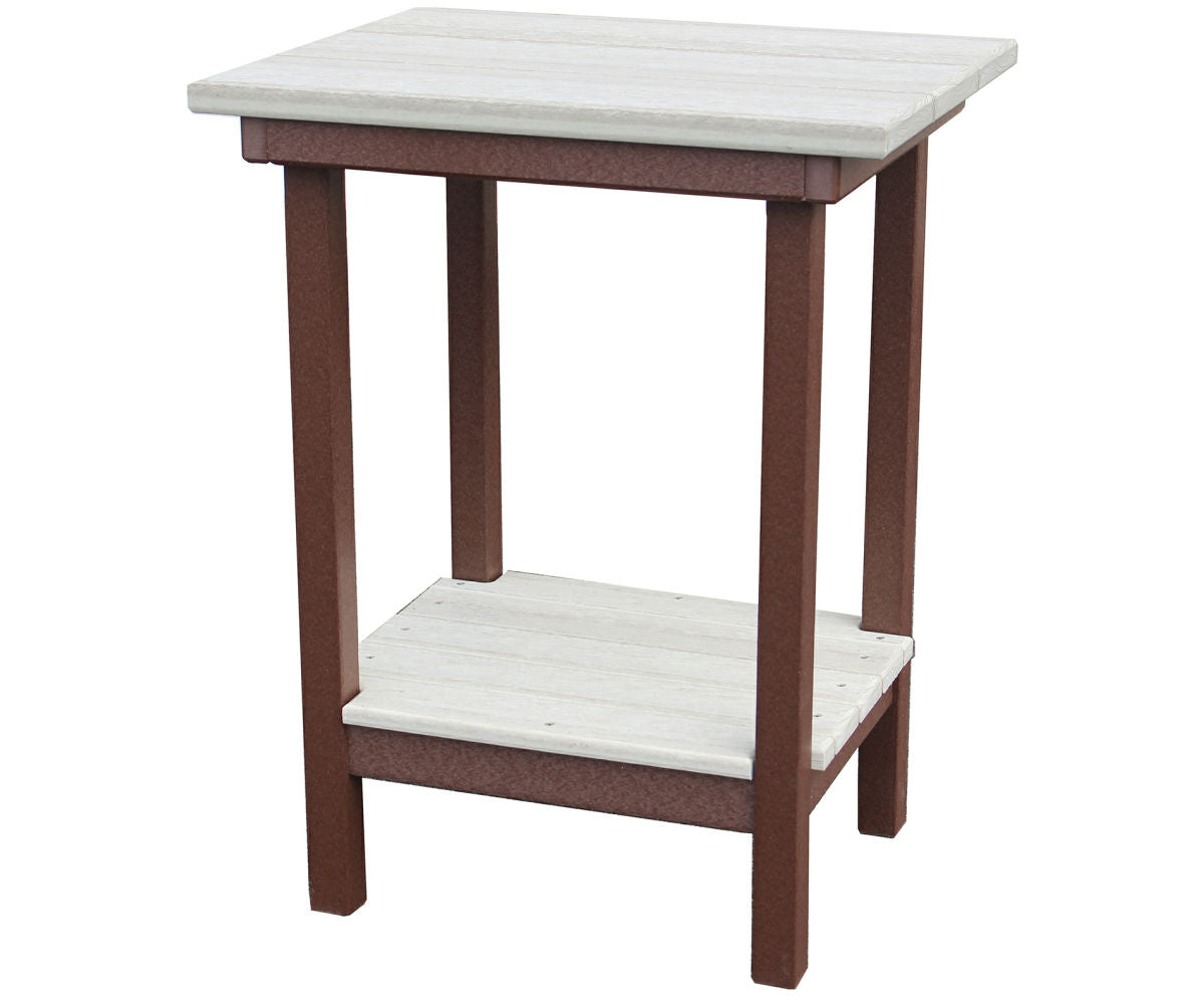 Classic - Outdoor Swivel Counter Glider Chair With Optional End Table
