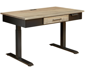 Eshton- Amish Hardwood 50" Lift Desk Table