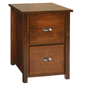 Eshton- Amish Hardwood File Drawer Cabinet