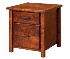 Eshton- Amish Hardwood Low File Cabinet