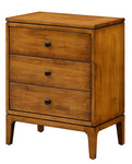 Estelle- Hardwood Amish 3 Drawer Nightstand