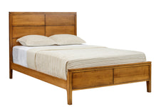 Estelle - Amish Hardwood Panel Bed