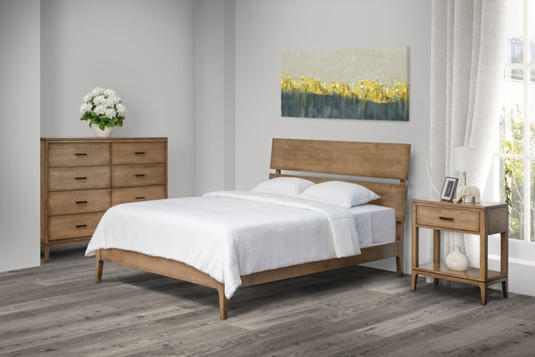 Estelle - Amish Hardwood Sleigh Bedroom Set