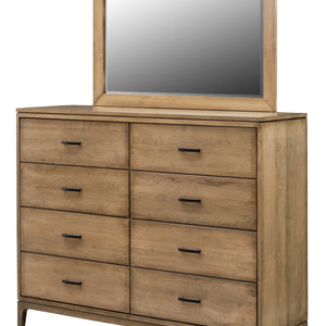 Estelle - Hardwood Amish Double High Dresser With Optional Mirror