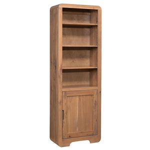 Europa- Amish Handcrafted 72" Bookcase With Doors