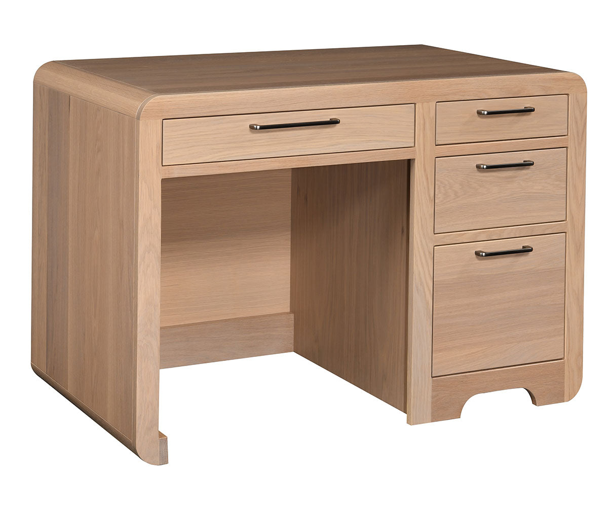 The Wood Reserve Europa Pedestal Desk - Thumbnail 5