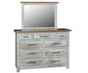 Tioga - Reclaimed Barnwood Tall Dresser With Optional Mirror