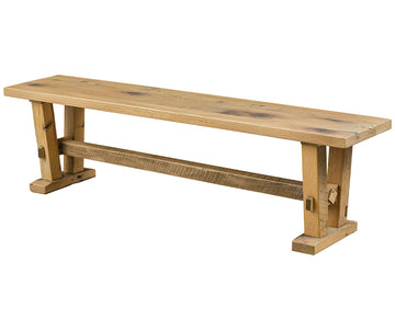 Staunton - Reclaimed Barnwood Dining Bench