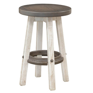 American - Reclaimed Barnwood Bar Stool