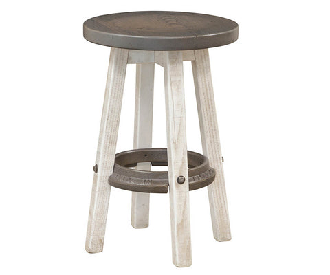 American - Reclaimed Barnwood Bar Stool