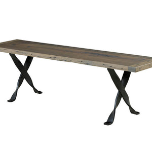 Brandywine - Reclaimed Barnwood Dining Bench