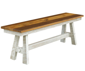 Bridgeton - Reclaimed Barnwood Dining Bench