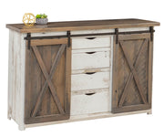 Greenville - Reclaimed Barnwood Dining Buffet Cabinet