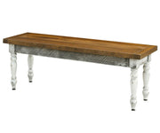 Heartland - Reclaimed Barnwood Dining Bench
