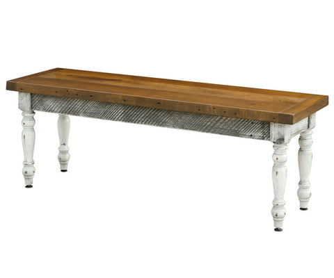 Heartland - Reclaimed Barnwood Dining Bench