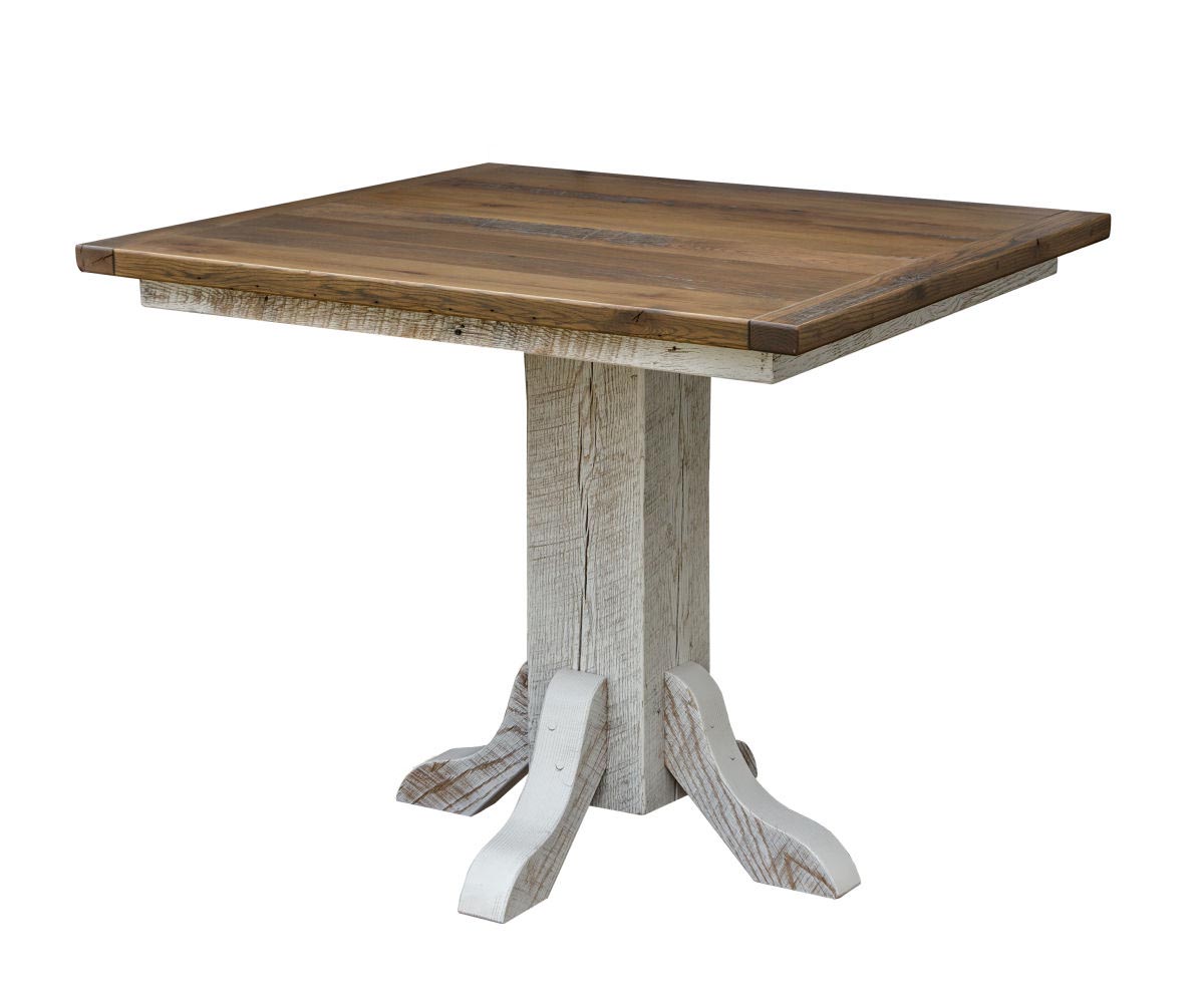 Preston - Reclaimed Barnwood Square Dining Table