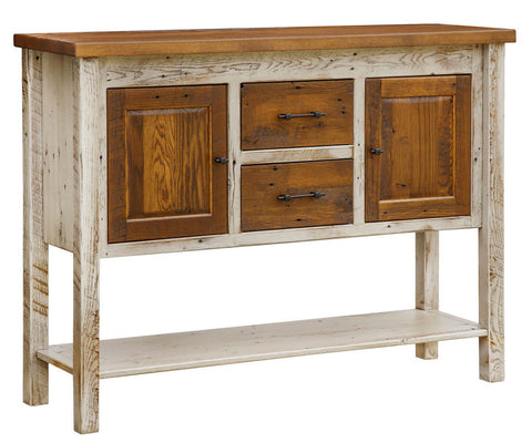 Uptown -  Reclaimed Barnwood Sideboard Cabinet