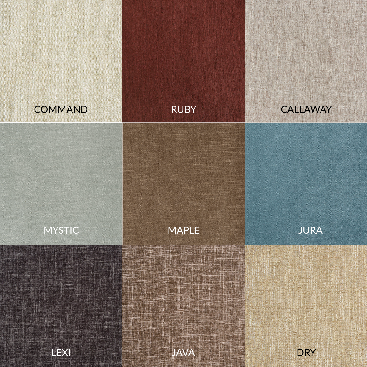 Fabric Samples (Sample fee will be refunded when samples are returned)