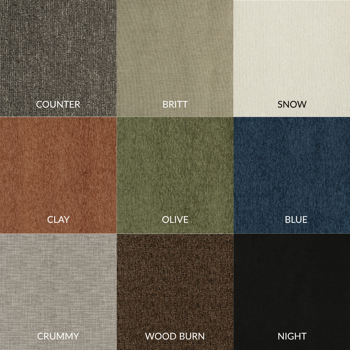 Fabric Samples (Sample fee will be refunded when samples are returned)