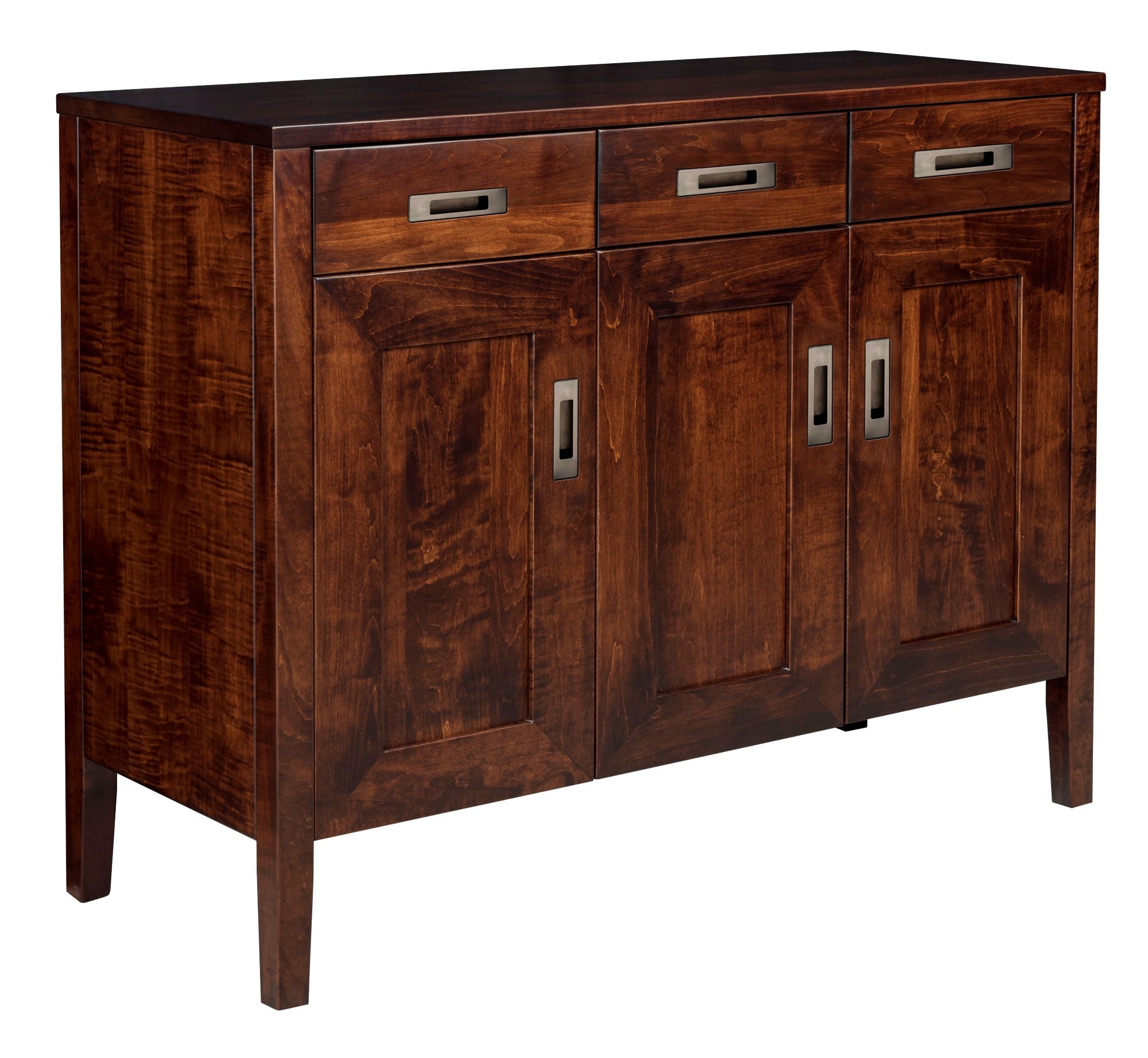 Fayette - Amish Solid Wood 3 Door Sideboard Cabinet