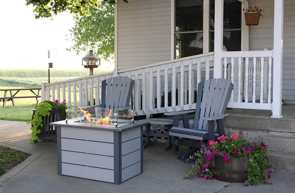 Belmont Poly Outdoor Firepit (Available in 3 Sizes)