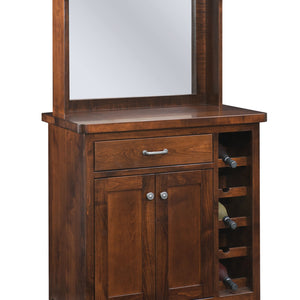 Florence - Amish Hardwood Wine Cabinet