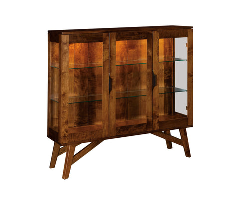 Franklin - Amish Handcrafted Curio Cabinet