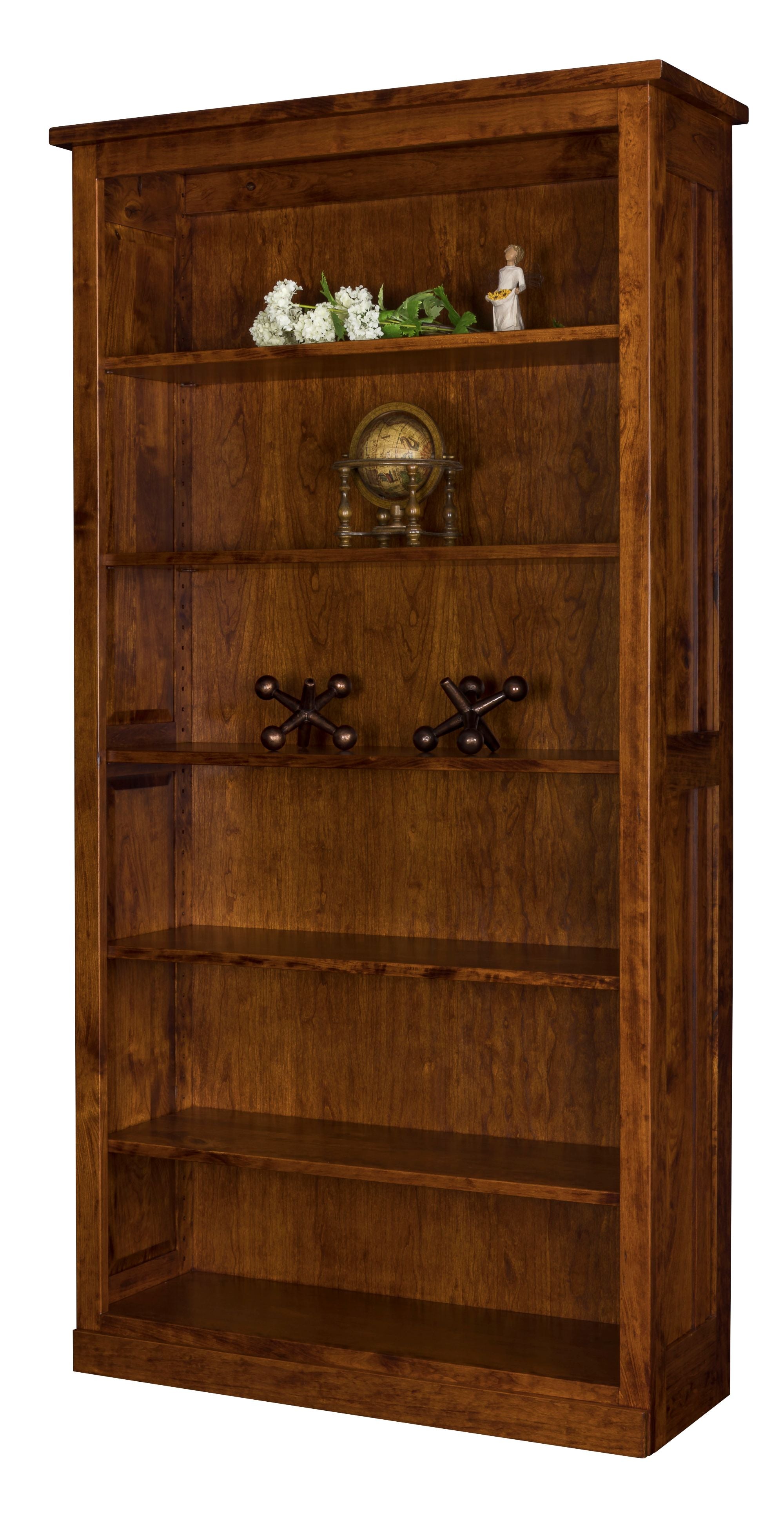 Freemont Mission - Amish Hardwood Open Bookcase