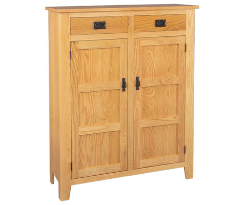 Mission - Amish Hardwood Pie Safe Pantry Cabinet