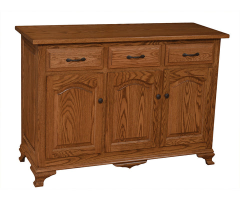 Plum Creek - Amish Hardwood 3 Door Buffet Cabinet