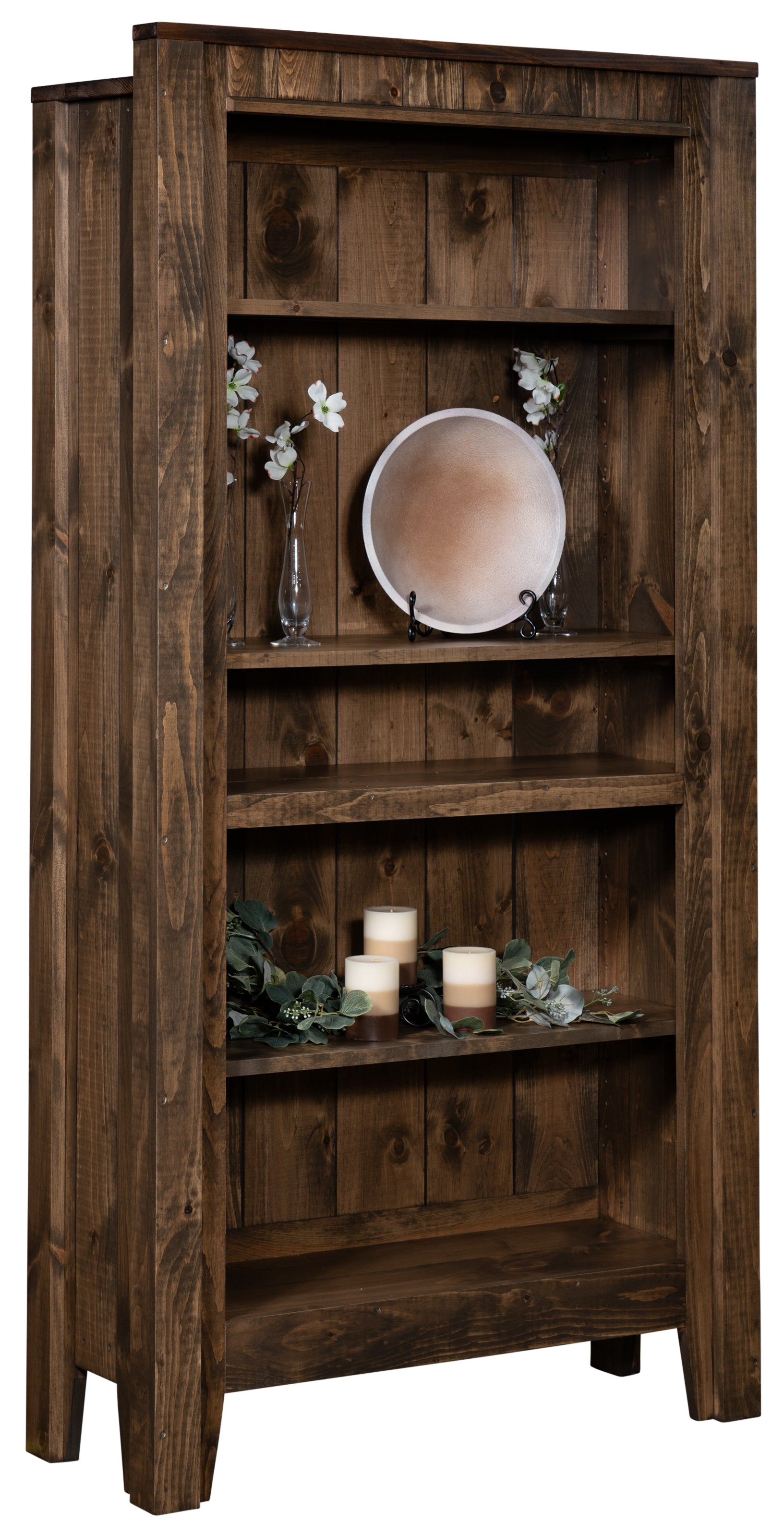 Gold Creek - Amish Handcrafted 6' Bookcase