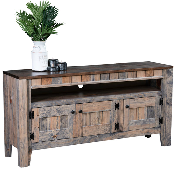 Gold Creek - Amish Handcrafted 60" Mesa TV Cabinet