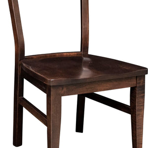 Gemini - Amish Handcrafted Solid Wood Dining Chair