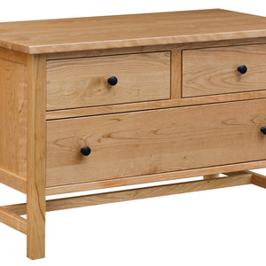 Generations - Amish Hardwood Low Chest of Drawers