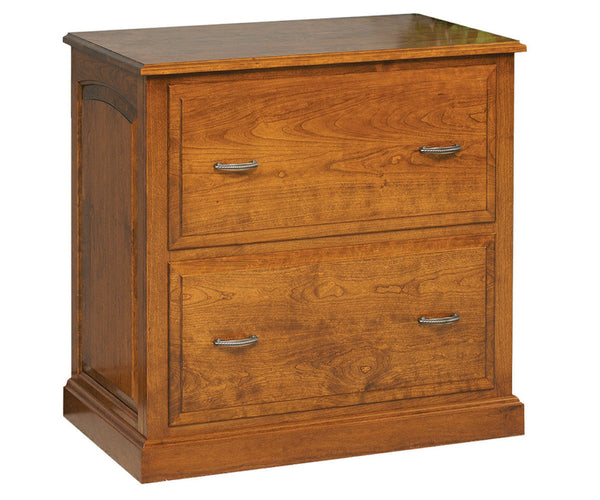 Genuine - Amish Hardwood Lateral File Cabinet