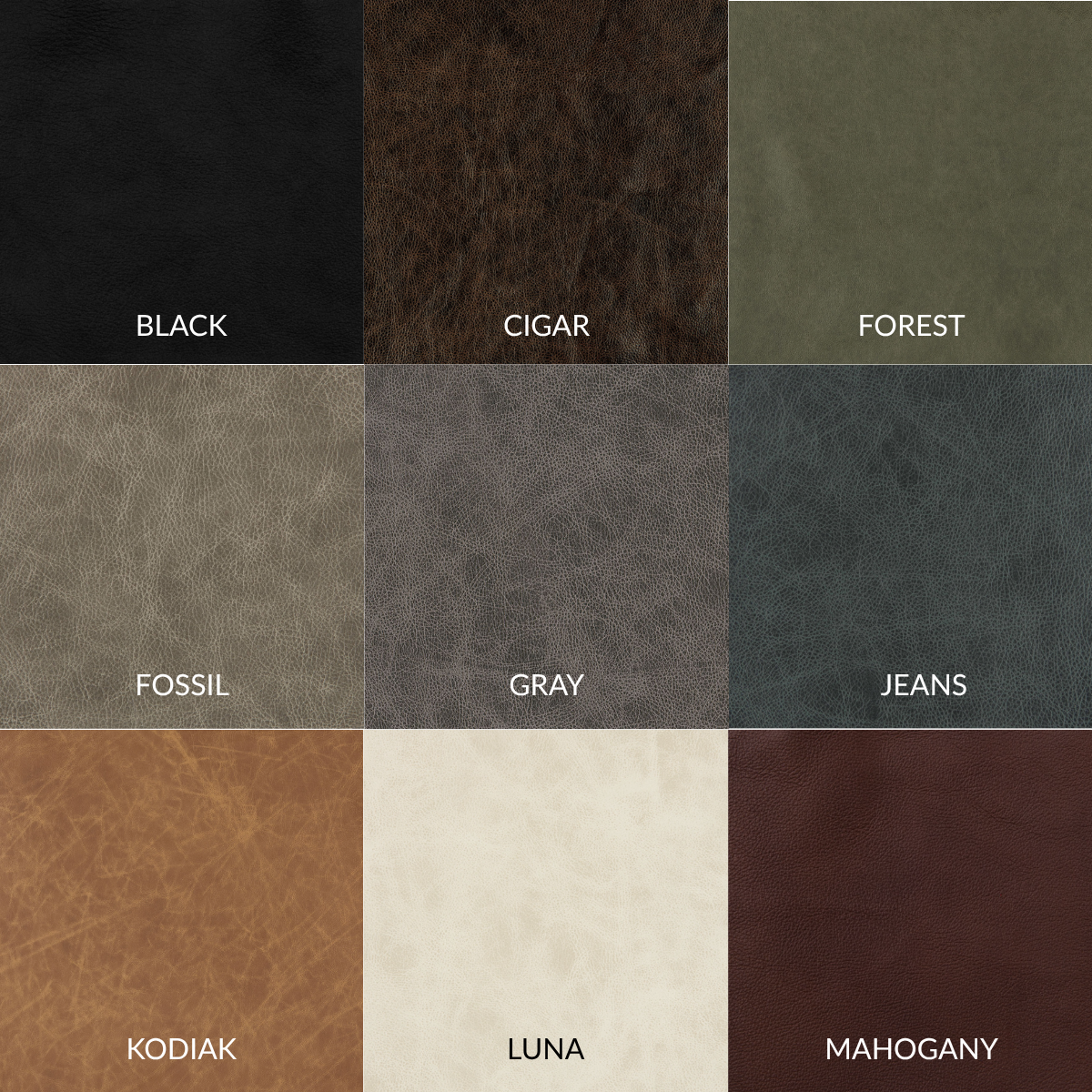 Upholstery Samples (Fee is refunded when samples are returned)
