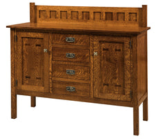 Gettysburg- Amish Solid Wood Sideboard Cabinet