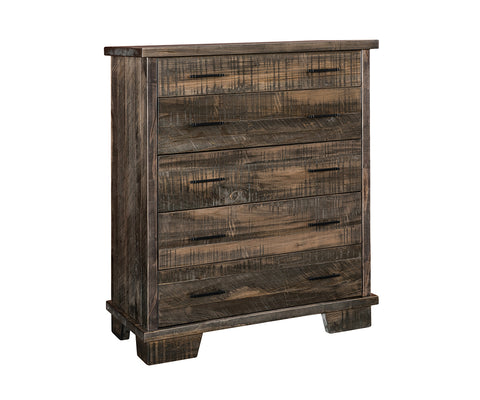 Glendale - Amish Handcrafted 5 Drawer Chest Dresser