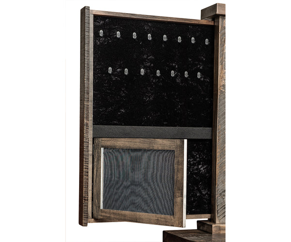 Glendale - Amish Handcrafted Dresser W/ Optional Hidden Jewelry Pull Out Mirror