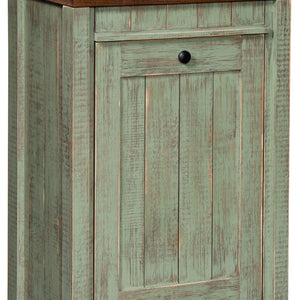 Gold Creek - Amish Handcrafted Single Tilt-Out Trash Bin Cabinet
