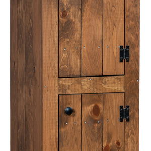 Gold Mine- Amish Handcrafted Chimney Safe Pantry Cabinet