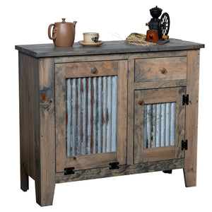 Gold Mine- Amish Handcrafted Coffee Station Cabinet