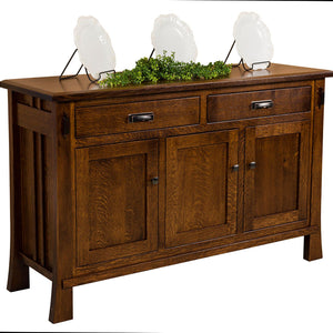 Grant- Amish Solid Wood Sideboard Cabinet