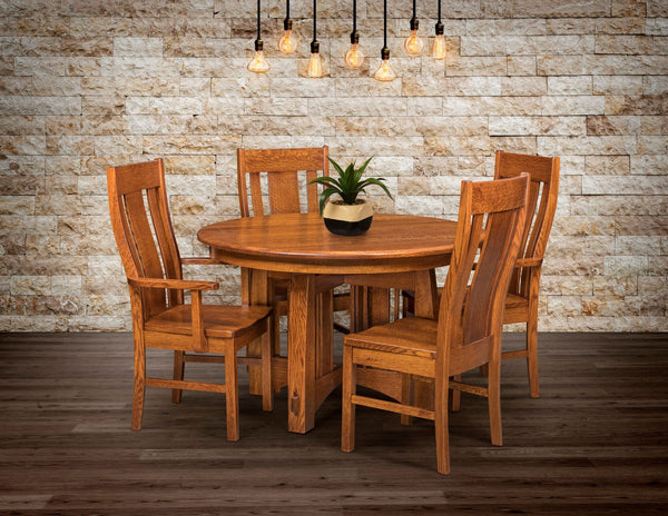 Gurnee- Amish Handcrafted Solid Wood Dining Chair