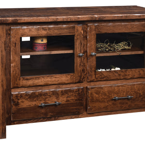 Hand Hewn - Amish TV Console - 50"