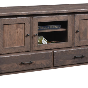 Hand Hewn - Amish TV Console - 60"