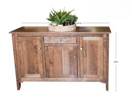 Hadley - Amish Handcrafted Buffet Cabinet / Quick Ship